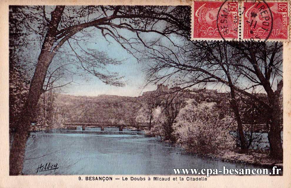 9. BESANÇON - Le Doubs à Micaud et la Citadelle